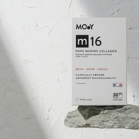 m16 Colagen hidrolizat marin premium, dovedit clinic, beauty, 10.000mg tip I si III, fara aroma, 30 portii, 303 g, Molecules of Youth, natural